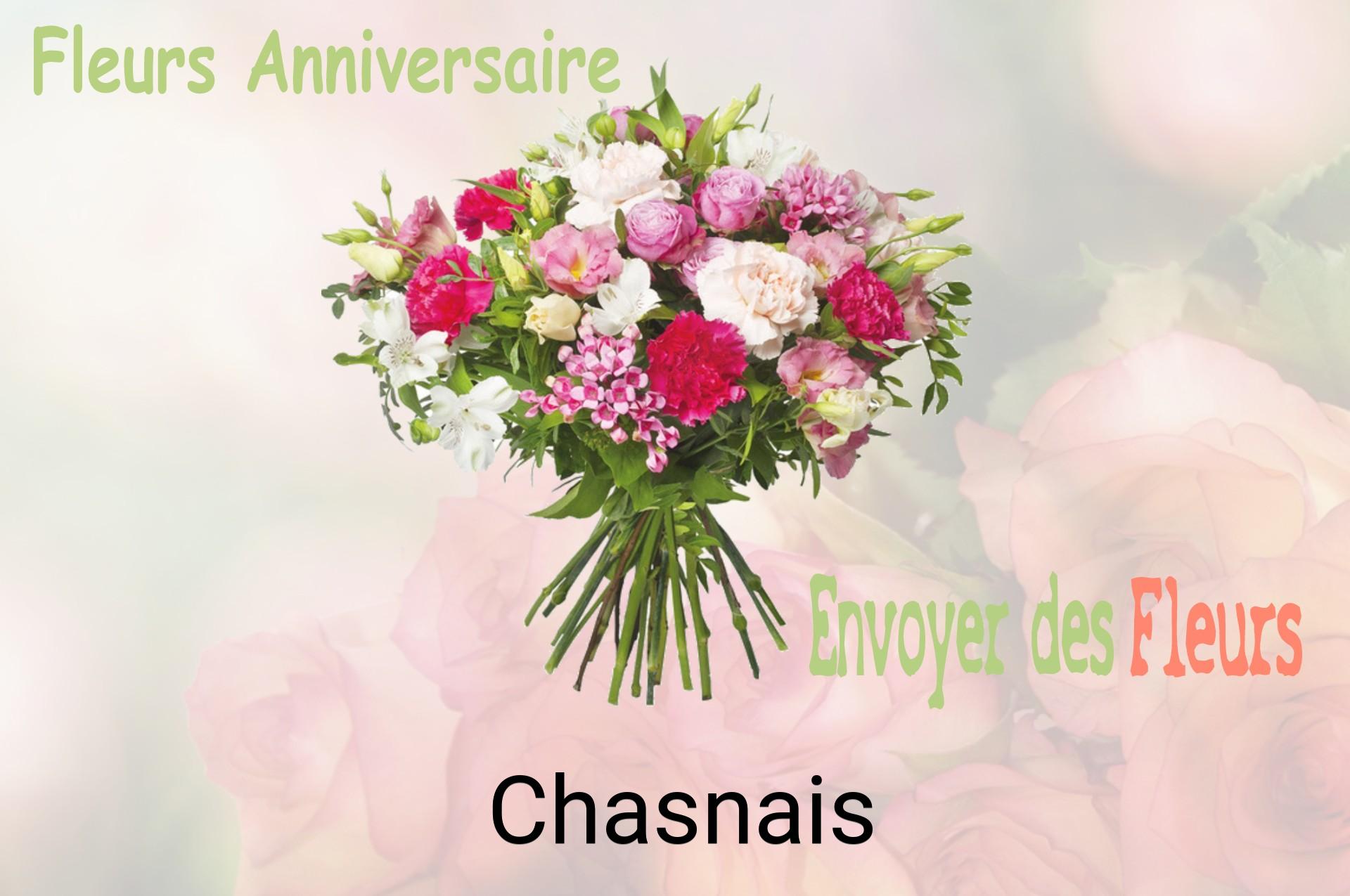 Bouquet de fleurs d’anniversaire livré à Chasnais