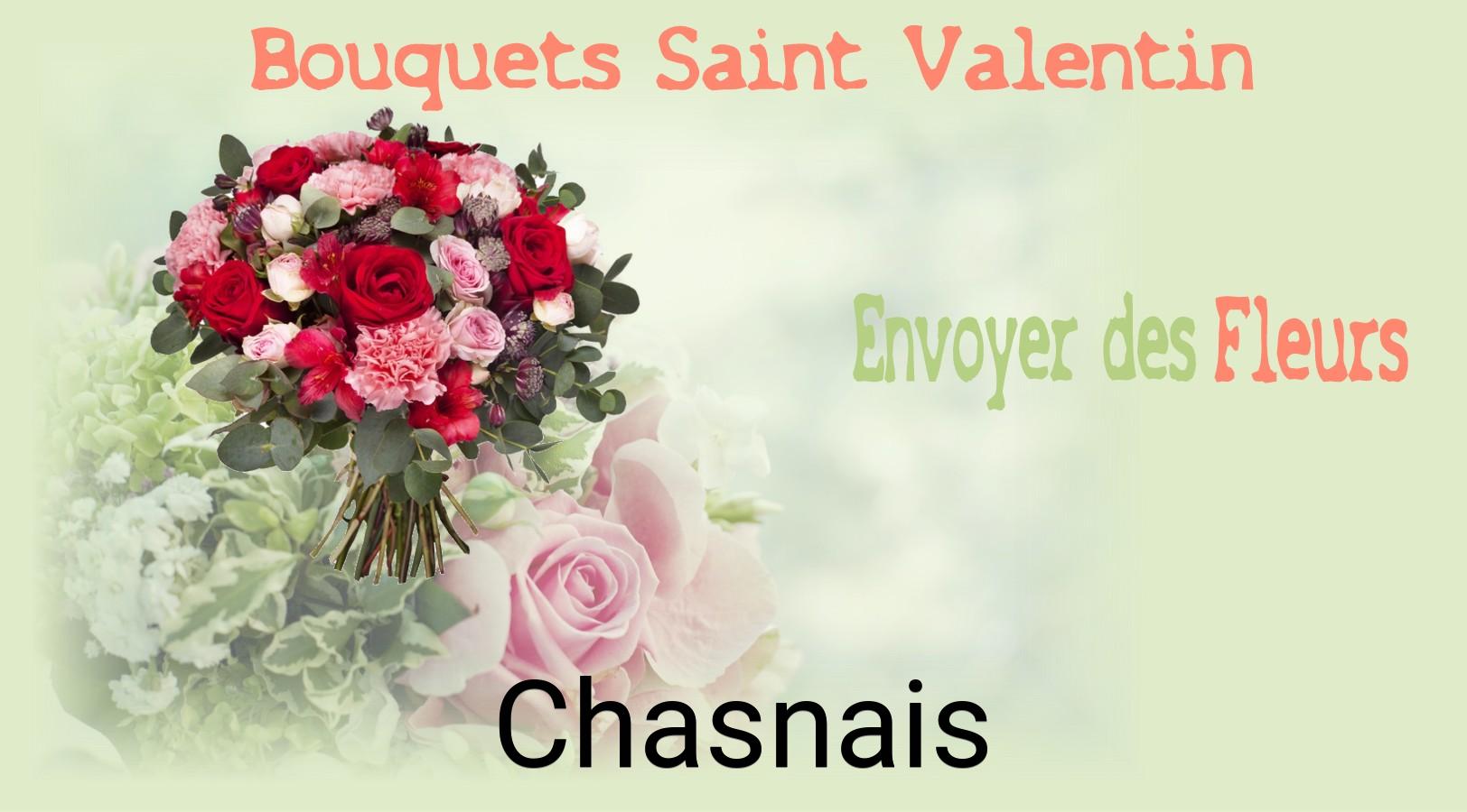Roses de Saint-Valentin livrées à Chasnais